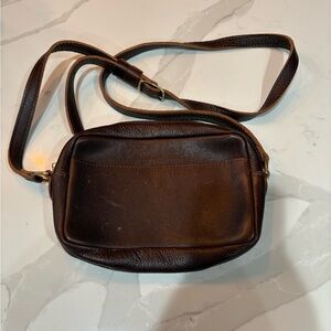 Portland Leather Rich Brown Bag
